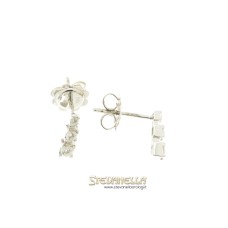 BLISS orecchini Audrey oro bianco 18kt e diamanti referenza 1498800